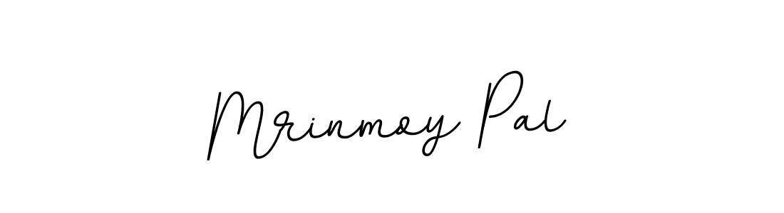 How to make Mrinmoy Pal name signature. Use BallpointsItalic-DORy9 style for creating short signs online. This is the latest handwritten sign. Mrinmoy Pal signature style 11 images and pictures png