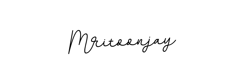 You should practise on your own different ways (BallpointsItalic-DORy9) to write your name (Mritoonjay) in signature. don't let someone else do it for you. Mritoonjay signature style 11 images and pictures png