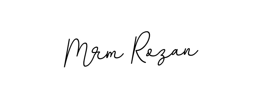 How to make Mrm Rozan signature? BallpointsItalic-DORy9 is a professional autograph style. Create handwritten signature for Mrm Rozan name. Mrm Rozan signature style 11 images and pictures png