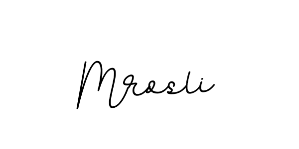 It looks lik you need a new signature style for name Mrosli. Design unique handwritten (BallpointsItalic-DORy9) signature with our free signature maker in just a few clicks. Mrosli signature style 11 images and pictures png