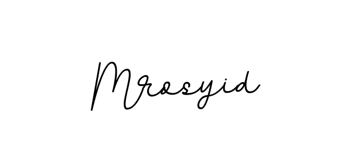 if you are searching for the best signature style for your name Mrosyid. so please give up your signature search. here we have designed multiple signature styles  using BallpointsItalic-DORy9. Mrosyid signature style 11 images and pictures png