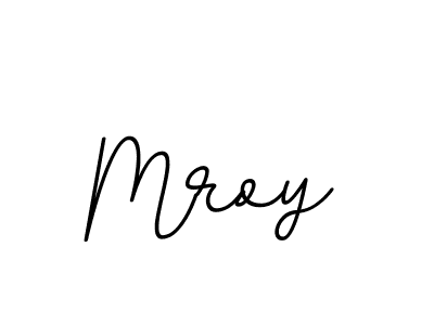 Design your own signature with our free online signature maker. With this signature software, you can create a handwritten (BallpointsItalic-DORy9) signature for name Mroy. Mroy signature style 11 images and pictures png