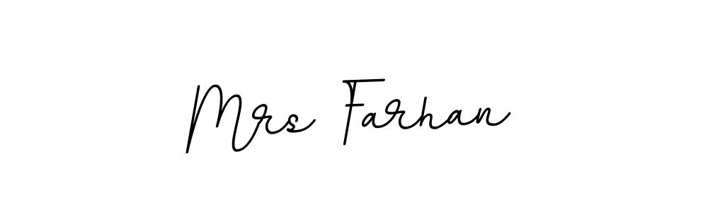 How to Draw Mrs Farhan signature style? BallpointsItalic-DORy9 is a latest design signature styles for name Mrs Farhan. Mrs Farhan signature style 11 images and pictures png