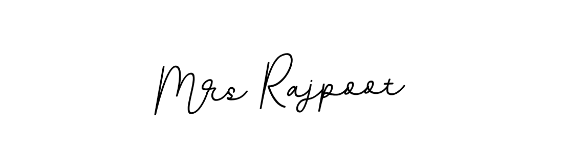 You should practise on your own different ways (BallpointsItalic-DORy9) to write your name (Mrs Rajpoot) in signature. don't let someone else do it for you. Mrs Rajpoot signature style 11 images and pictures png