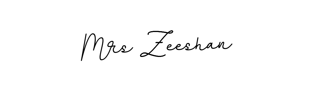 Mrs Zeeshan stylish signature style. Best Handwritten Sign (BallpointsItalic-DORy9) for my name. Handwritten Signature Collection Ideas for my name Mrs Zeeshan. Mrs Zeeshan signature style 11 images and pictures png