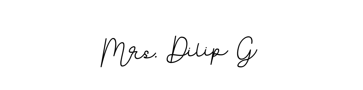 Make a short Mrs. Dilip G signature style. Manage your documents anywhere anytime using BallpointsItalic-DORy9. Create and add eSignatures, submit forms, share and send files easily. Mrs. Dilip G signature style 11 images and pictures png