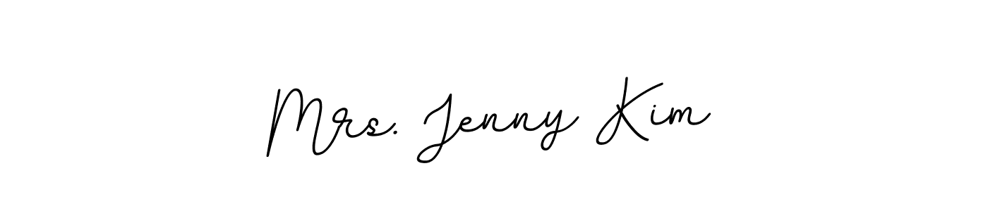 if you are searching for the best signature style for your name Mrs. Jenny Kim. so please give up your signature search. here we have designed multiple signature styles  using BallpointsItalic-DORy9. Mrs. Jenny Kim signature style 11 images and pictures png