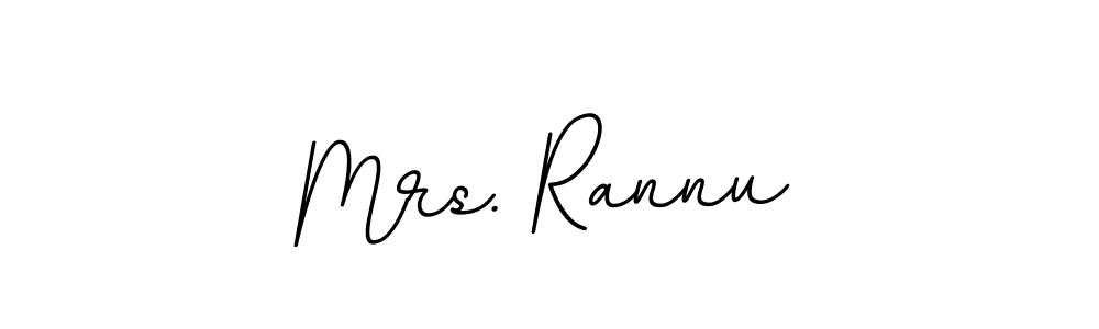 Make a beautiful signature design for name Mrs. Rannu. With this signature (BallpointsItalic-DORy9) style, you can create a handwritten signature for free. Mrs. Rannu signature style 11 images and pictures png