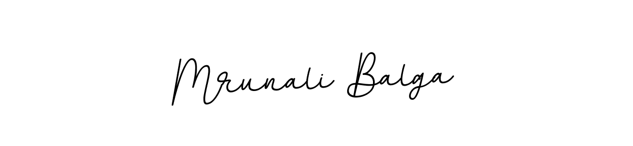 This is the best signature style for the Mrunali Balga name. Also you like these signature font (BallpointsItalic-DORy9). Mix name signature. Mrunali Balga signature style 11 images and pictures png