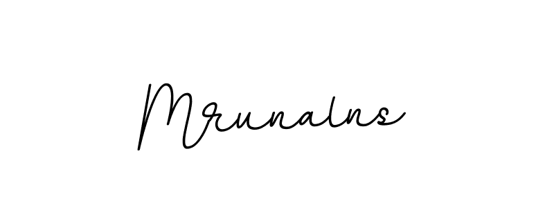 It looks lik you need a new signature style for name Mrunalns. Design unique handwritten (BallpointsItalic-DORy9) signature with our free signature maker in just a few clicks. Mrunalns signature style 11 images and pictures png