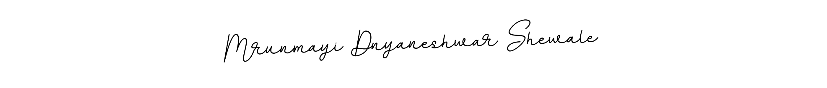 Make a beautiful signature design for name Mrunmayi Dnyaneshwar Shewale. Use this online signature maker to create a handwritten signature for free. Mrunmayi Dnyaneshwar Shewale signature style 11 images and pictures png