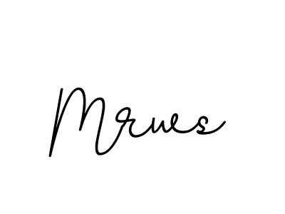 Make a beautiful signature design for name Mrws. Use this online signature maker to create a handwritten signature for free. Mrws signature style 11 images and pictures png