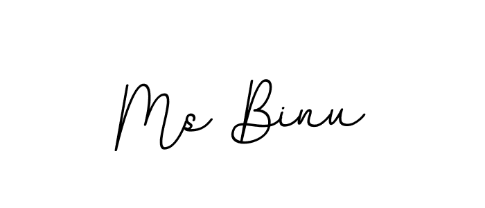 You can use this online signature creator to create a handwritten signature for the name Ms Binu. This is the best online autograph maker. Ms Binu signature style 11 images and pictures png