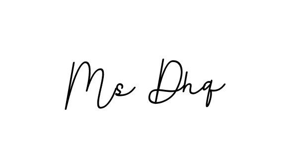The best way (BallpointsItalic-DORy9) to make a short signature is to pick only two or three words in your name. The name Ms Dhq include a total of six letters. For converting this name. Ms Dhq signature style 11 images and pictures png