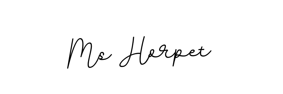 Create a beautiful signature design for name Ms Horpet. With this signature (BallpointsItalic-DORy9) fonts, you can make a handwritten signature for free. Ms Horpet signature style 11 images and pictures png