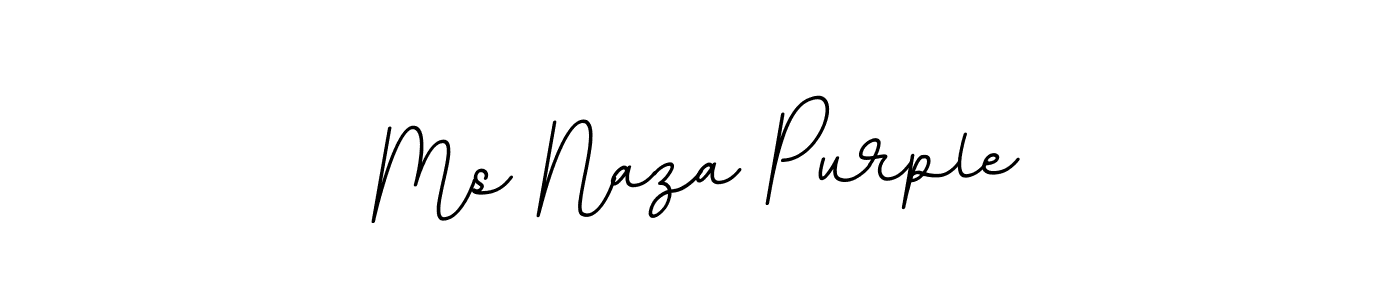 Similarly BallpointsItalic-DORy9 is the best handwritten signature design. Signature creator online .You can use it as an online autograph creator for name Ms Naza Purple. Ms Naza Purple signature style 11 images and pictures png
