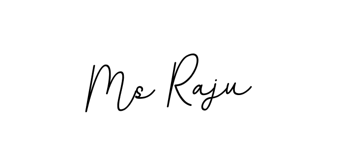 The best way (BallpointsItalic-DORy9) to make a short signature is to pick only two or three words in your name. The name Ms Raju include a total of six letters. For converting this name. Ms Raju signature style 11 images and pictures png