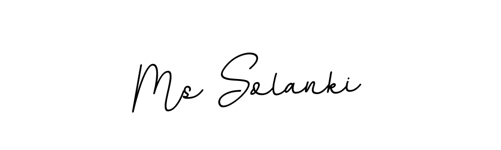 Create a beautiful signature design for name Ms Solanki. With this signature (BallpointsItalic-DORy9) fonts, you can make a handwritten signature for free. Ms Solanki signature style 11 images and pictures png