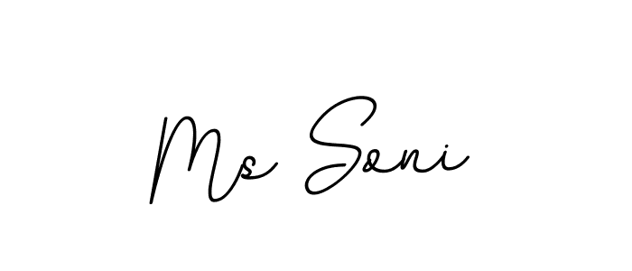 if you are searching for the best signature style for your name Ms Soni. so please give up your signature search. here we have designed multiple signature styles  using BallpointsItalic-DORy9. Ms Soni signature style 11 images and pictures png