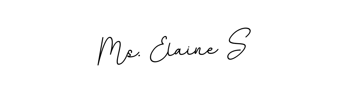 if you are searching for the best signature style for your name Ms. Elaine S. so please give up your signature search. here we have designed multiple signature styles  using BallpointsItalic-DORy9. Ms. Elaine S signature style 11 images and pictures png