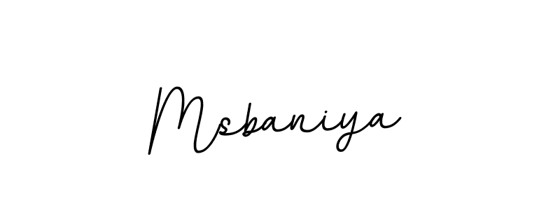 Similarly BallpointsItalic-DORy9 is the best handwritten signature design. Signature creator online .You can use it as an online autograph creator for name Msbaniya. Msbaniya signature style 11 images and pictures png