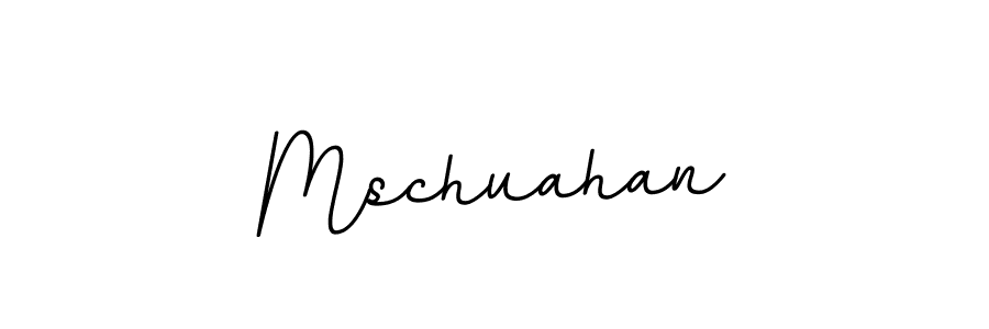 How to make Mschuahan name signature. Use BallpointsItalic-DORy9 style for creating short signs online. This is the latest handwritten sign. Mschuahan signature style 11 images and pictures png
