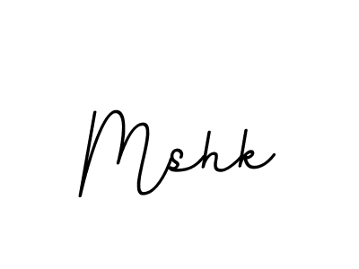 Make a beautiful signature design for name Mshk. With this signature (BallpointsItalic-DORy9) style, you can create a handwritten signature for free. Mshk signature style 11 images and pictures png