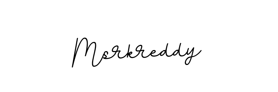 The best way (BallpointsItalic-DORy9) to make a short signature is to pick only two or three words in your name. The name Msrkreddy include a total of six letters. For converting this name. Msrkreddy signature style 11 images and pictures png