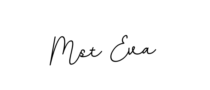 Also we have Mst Eva name is the best signature style. Create professional handwritten signature collection using BallpointsItalic-DORy9 autograph style. Mst Eva signature style 11 images and pictures png