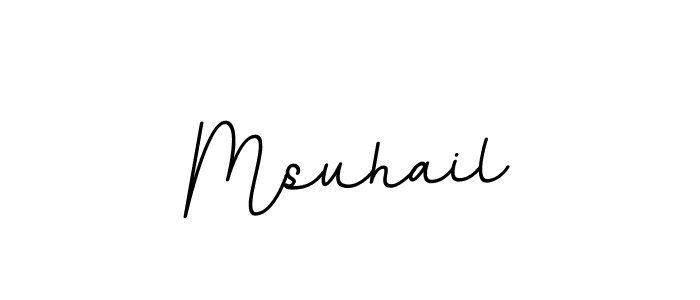 It looks lik you need a new signature style for name Msuhail. Design unique handwritten (BallpointsItalic-DORy9) signature with our free signature maker in just a few clicks. Msuhail signature style 11 images and pictures png
