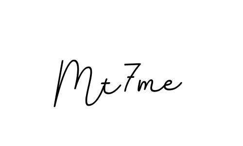 How to Draw Mt7me signature style? BallpointsItalic-DORy9 is a latest design signature styles for name Mt7me. Mt7me signature style 11 images and pictures png