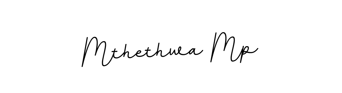 Make a beautiful signature design for name Mthethwa Mp. With this signature (BallpointsItalic-DORy9) style, you can create a handwritten signature for free. Mthethwa Mp signature style 11 images and pictures png