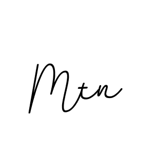 Use a signature maker to create a handwritten signature online. With this signature software, you can design (BallpointsItalic-DORy9) your own signature for name Mtn. Mtn signature style 11 images and pictures png