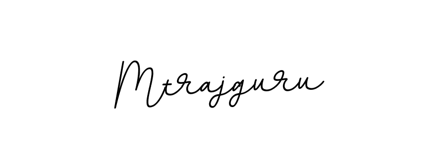 You should practise on your own different ways (BallpointsItalic-DORy9) to write your name (Mtrajguru) in signature. don't let someone else do it for you. Mtrajguru signature style 11 images and pictures png