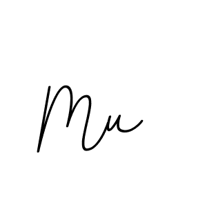 The best way (BallpointsItalic-DORy9) to make a short signature is to pick only two or three words in your name. The name Mu  include a total of six letters. For converting this name. Mu  signature style 11 images and pictures png