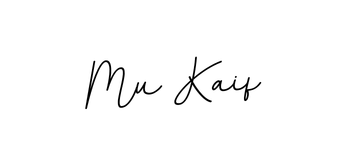 Create a beautiful signature design for name Mu Kaif. With this signature (BallpointsItalic-DORy9) fonts, you can make a handwritten signature for free. Mu Kaif signature style 11 images and pictures png