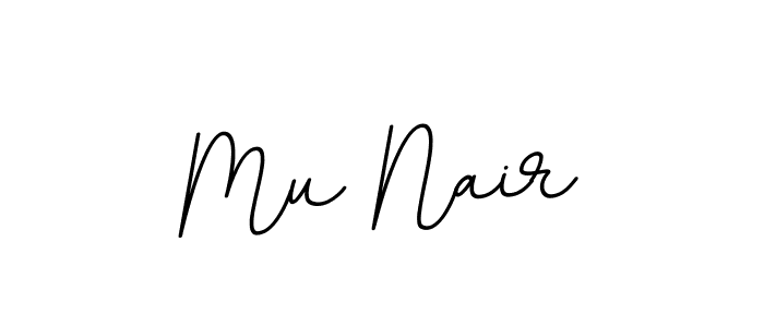Make a beautiful signature design for name Mu Nair. Use this online signature maker to create a handwritten signature for free. Mu Nair signature style 11 images and pictures png