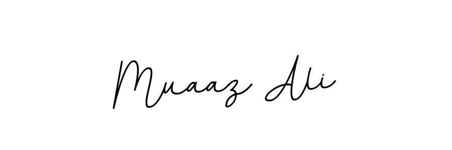 Muaaz Ali stylish signature style. Best Handwritten Sign (BallpointsItalic-DORy9) for my name. Handwritten Signature Collection Ideas for my name Muaaz Ali. Muaaz Ali signature style 11 images and pictures png