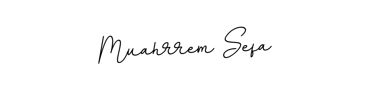 Design your own signature with our free online signature maker. With this signature software, you can create a handwritten (BallpointsItalic-DORy9) signature for name Muahrrem Sefa. Muahrrem Sefa signature style 11 images and pictures png