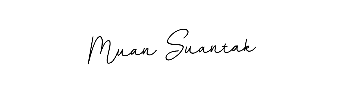 It looks lik you need a new signature style for name Muan Suantak. Design unique handwritten (BallpointsItalic-DORy9) signature with our free signature maker in just a few clicks. Muan Suantak signature style 11 images and pictures png