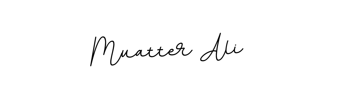 Make a beautiful signature design for name Muatter Ali. With this signature (BallpointsItalic-DORy9) style, you can create a handwritten signature for free. Muatter Ali signature style 11 images and pictures png