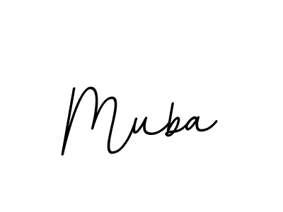 Create a beautiful signature design for name Muba. With this signature (BallpointsItalic-DORy9) fonts, you can make a handwritten signature for free. Muba signature style 11 images and pictures png