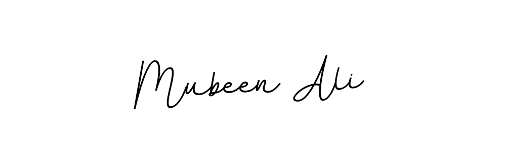 It looks lik you need a new signature style for name Mubeen Ali. Design unique handwritten (BallpointsItalic-DORy9) signature with our free signature maker in just a few clicks. Mubeen Ali signature style 11 images and pictures png