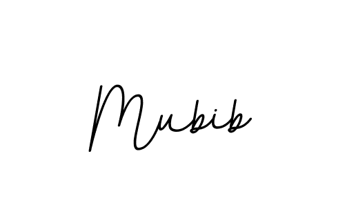 You should practise on your own different ways (BallpointsItalic-DORy9) to write your name (Mubib) in signature. don't let someone else do it for you. Mubib signature style 11 images and pictures png