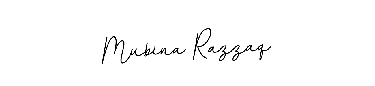 Design your own signature with our free online signature maker. With this signature software, you can create a handwritten (BallpointsItalic-DORy9) signature for name Mubina Razzaq. Mubina Razzaq signature style 11 images and pictures png