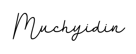 Try this chic Muchyidin handwritten sign style. Using BallpointsItalic-DORy9 font elements, it gives your name a sleek, memorable identity. Muchyidin signature style 11 images and pictures png