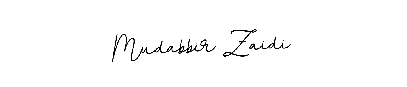 Make a beautiful signature design for name Mudabbir Zaidi. Use this online signature maker to create a handwritten signature for free. Mudabbir Zaidi signature style 11 images and pictures png