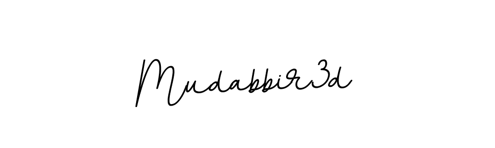 Create a beautiful signature design for name Mudabbir3d. With this signature (BallpointsItalic-DORy9) fonts, you can make a handwritten signature for free. Mudabbir3d signature style 11 images and pictures png