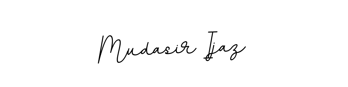 if you are searching for the best signature style for your name Mudasir Ijaz. so please give up your signature search. here we have designed multiple signature styles  using BallpointsItalic-DORy9. Mudasir Ijaz signature style 11 images and pictures png