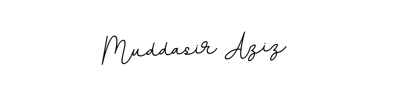 Muddasir Aziz stylish signature style. Best Handwritten Sign (BallpointsItalic-DORy9) for my name. Handwritten Signature Collection Ideas for my name Muddasir Aziz. Muddasir Aziz signature style 11 images and pictures png